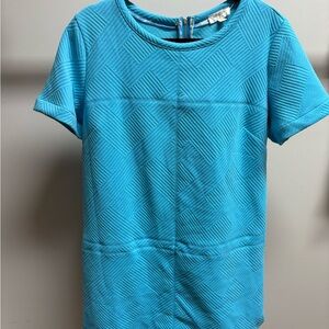 Umgee Turquoise Geometric Dress